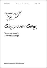 Sing a New Song SATB choral sheet music cover